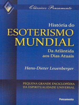 cover image of História do Esoterismo Mundial